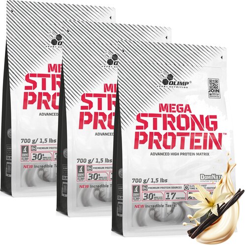 Odżywka białkowa OLIMP Mega Strong Protein Waniliowy 3 x 700 g