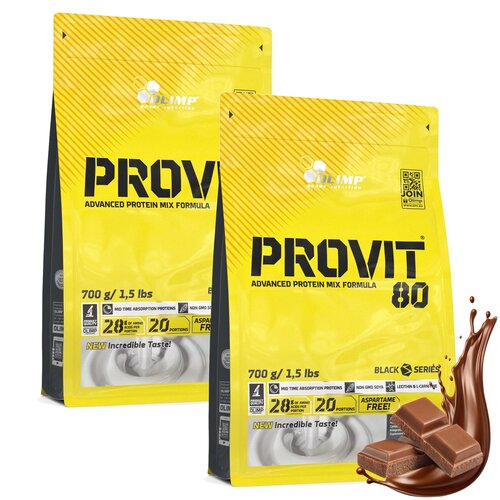 Odżywka białkowa OLIMP Provit 80 Czekoladowy 2 x 700 g
