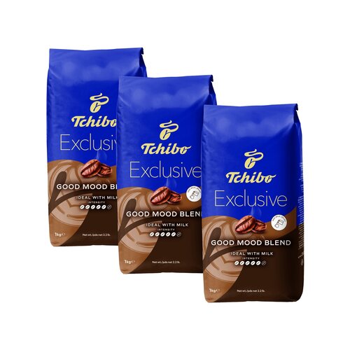 Kawa ziarnista TCHIBO Exclusive Good Mood 3 x 1 kg