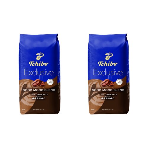 Kawa ziarnista TCHIBO Exclusive Good Mood 2 x 1 kg