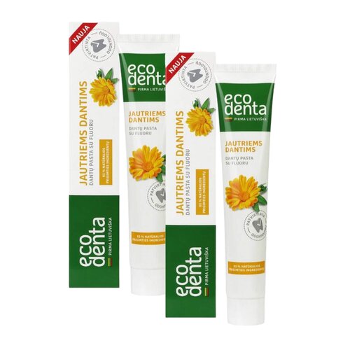 Pasta do zębów ECODENTA Basic 75 ml 2 szt.