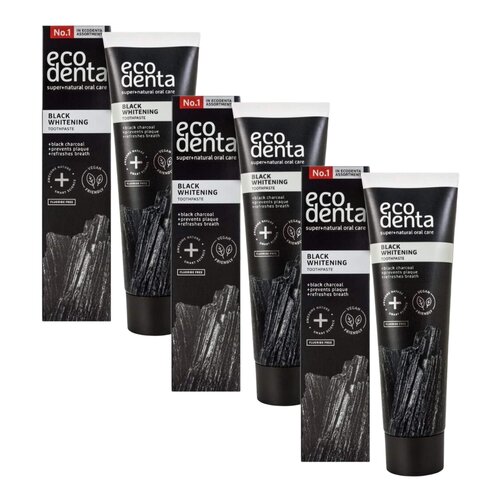 Pasta do zębów ECODENTA Black Line 100 ml 3 szt.
