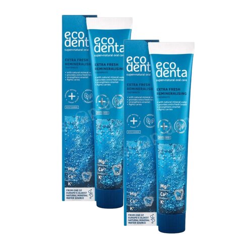 Pasta do zębów ECODENTA Expert Line Extra Fresh Remineralising 100 ml 2 szt.