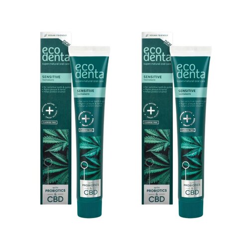 Pasta do zębów ECODENTA Expert Line Sensitive 2 x 100 ml