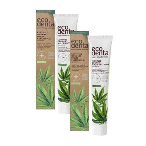 Pasta do zębów ECODENTA Organic Multifunctional 75 ml 2 szt.