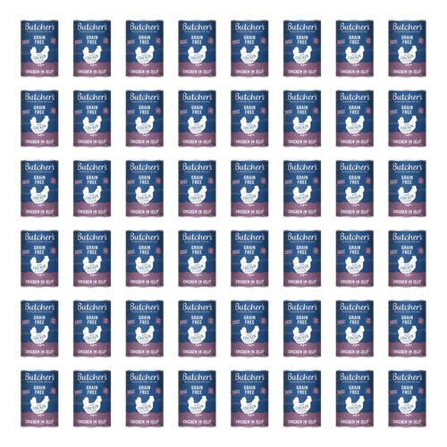 Karma dla psa BUTCHER'S Original Recipe in Jelly Kurczak 48 x 400 g