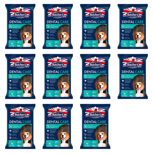 Przysmak dla psa BUTCHER'S Dental Care Medium 11 x 180 g
