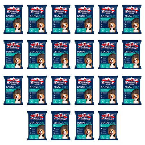 Przysmak dla psa BUTCHER'S Dental Care Medium 22 x 180 g