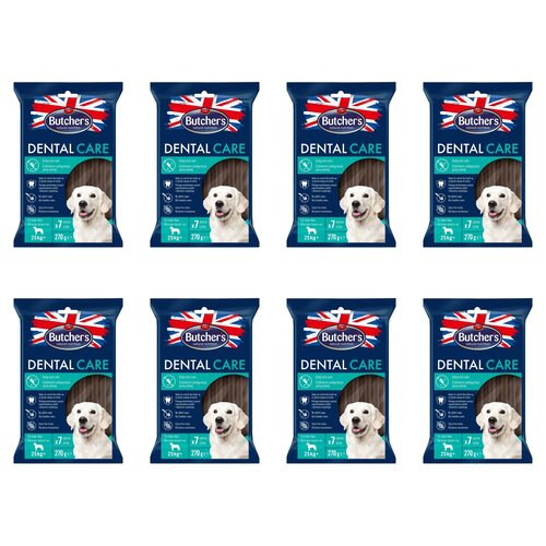 Przysmak dla psa BUTCHER'S Dental Care Large 8 x 270 g