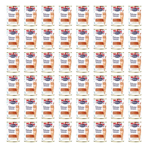 Karma dla kota BUTCHER'S Delicious Dinners kawałki z dziczyzną w galaretce 48 x 400 g