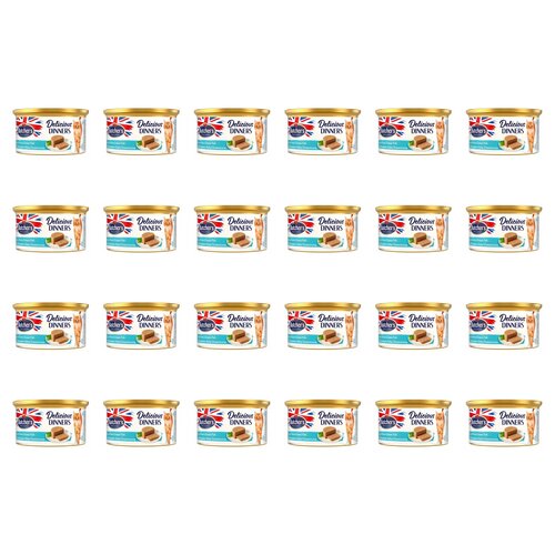 Karma dla kota BUTCHER'S Classic Delicious Dinners Tuńczyk z rybą oceaniczną 24 x 85 g