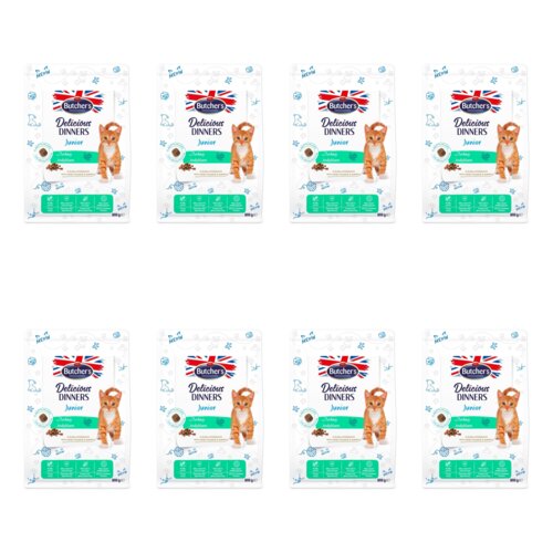 Karma dla kota BUTCHER'S Delicious Dinners Junior 8 x 800 g