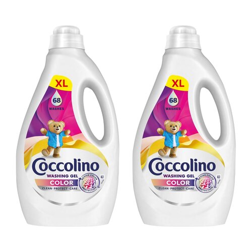 Żel do prania COCCOLINO Color 2 x 2720 ml