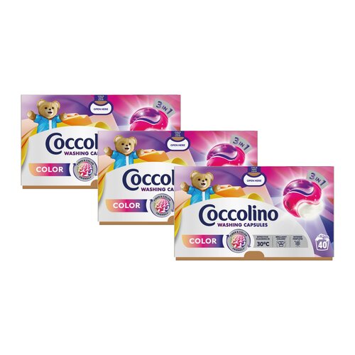 Kapsułki do prania COCCOLINO Care Color 120 szt.