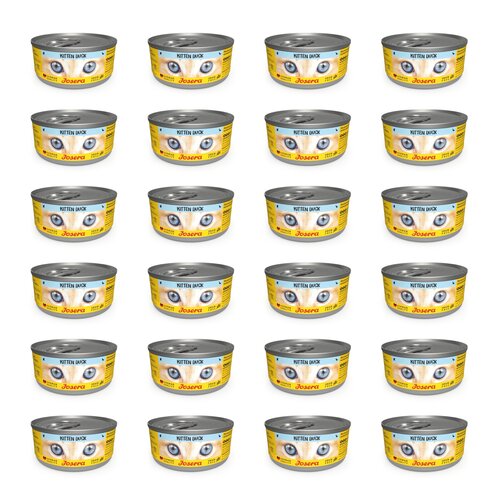 Karma dla kota JOSERA Kitten Duck Kaczka 24 x 85 g
