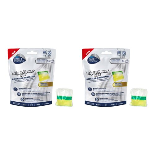 Kapsułki do czyszczenia zmywarek i pralek CARE+PROTECT Triple Power Pod CPPPODWMDW 12 szt.