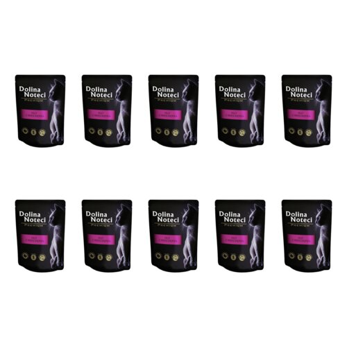 Karma dla kota DOLINA NOTECI Premium Danie z indyka 10 x 85 g