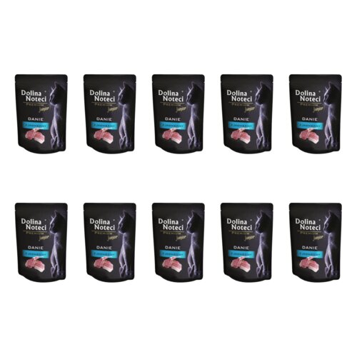 Karma dla kota DOLINA NOTECI Premium Danie z Jagnięciny 10 x 85 g