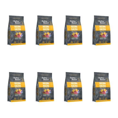 Karma dla kota suszona DOLINA NOTECI Premium Sterilised Kaczka 8 x 2 kg