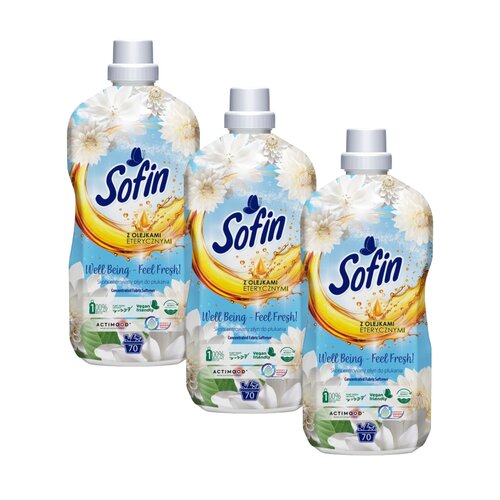 Płyn do płukania SOFIN Well Being Feel Fresh 3 x 1400 ml