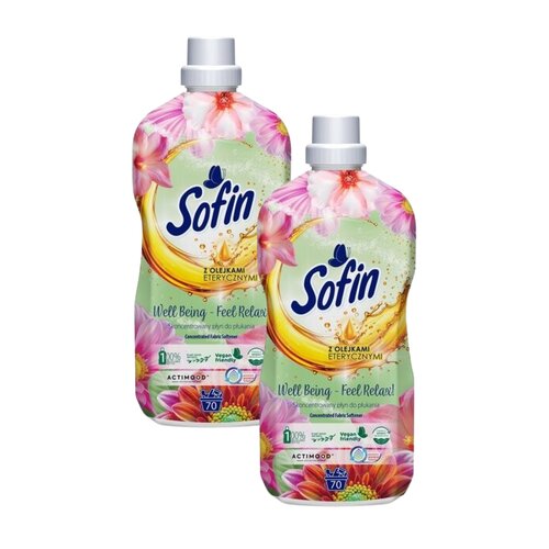 Płyn do płukania SOFIN Well Being Feel Relax 2 x 1400 ml