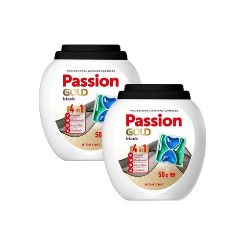 Kapsułki do prania PASSION GOLD Professional Black - 100 szt.