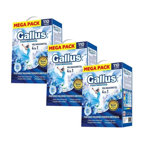 Proszek do prania GALLUS Professional Universal 3 x 6.05 kg