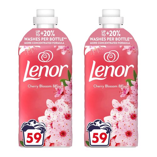 Płyn do płukania LENOR Cherry Blossom & Sage 2 x 1239 ml