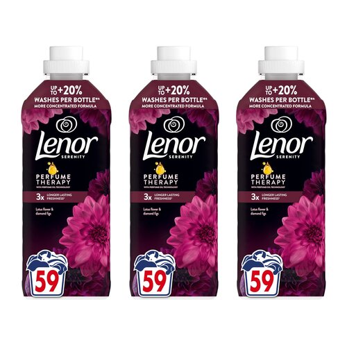 Płyn do płukania LENOR Diamond 3 x 1239 ml