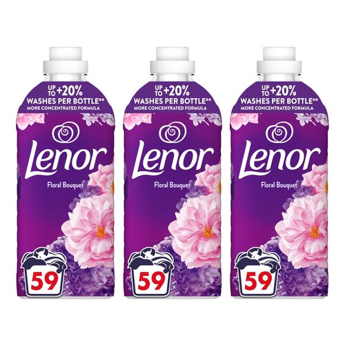 Płyn do płukania LENOR Floral Bouquet 3 x 1239 ml
