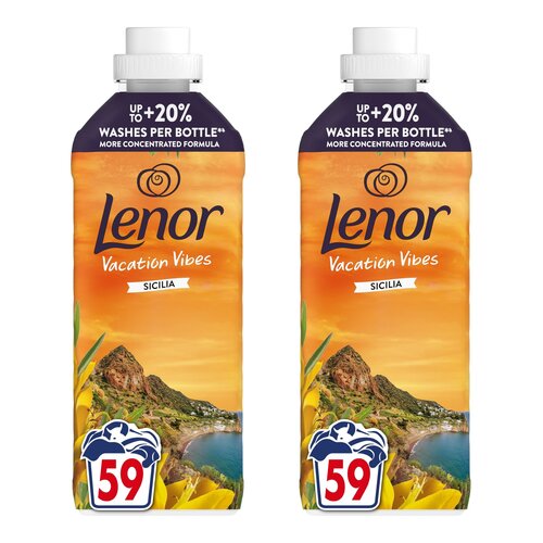 Płyn do płukania LENOR Sicilia 2 x 1239 ml