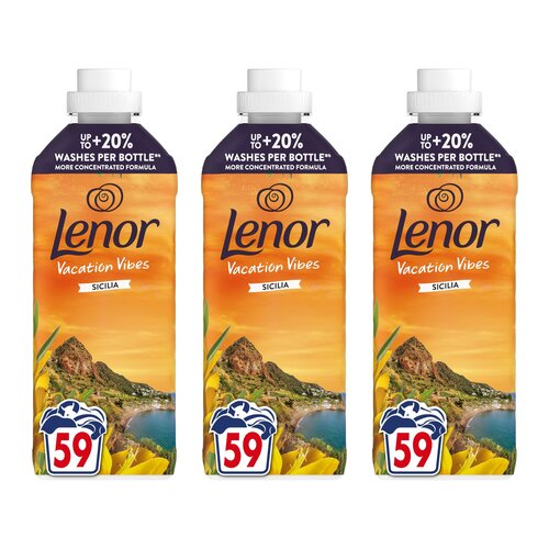 Płyn do płukania LENOR Sicilia 3 x 1239 ml