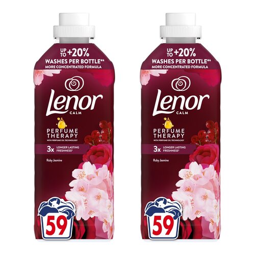 Płyn do płukania LENOR Ruby Jasmine 2 x 1239 ml