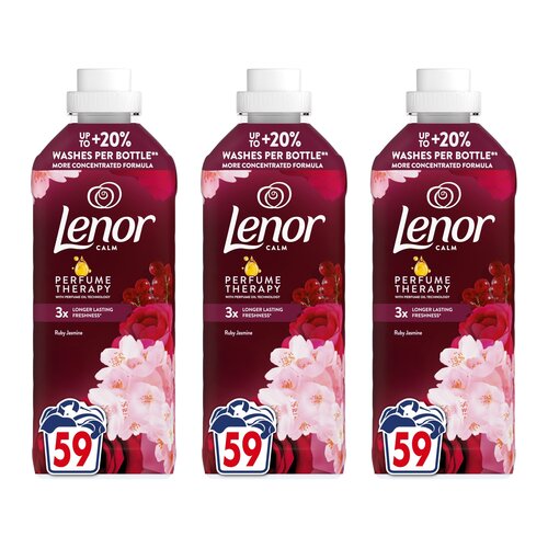 Płyn do płukania LENOR Ruby Jasmine 3 x 1239 ml