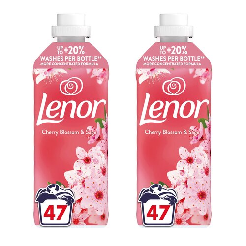 Płyn do płukania LENOR Cherry Blossom & Sage 2 x 987 ml