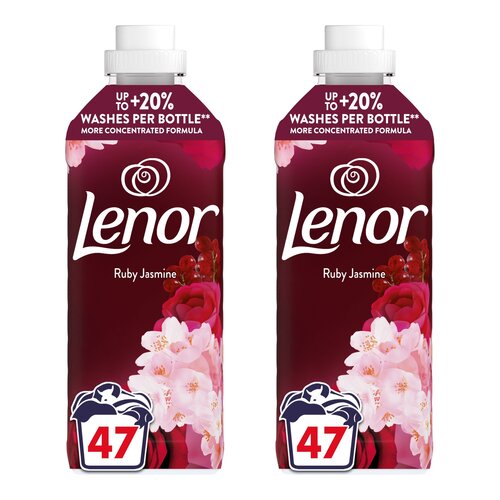 Płyn do płukania LENOR Ruby Jasmine 2 x 987 ml