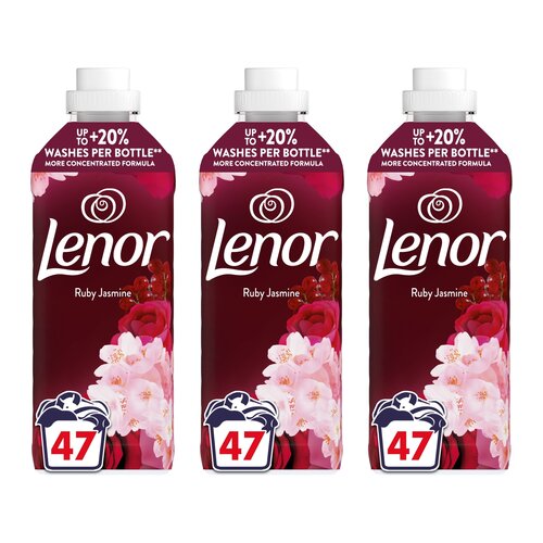 Płyn do płukania LENOR Ruby Jasmine 3 x 987 ml