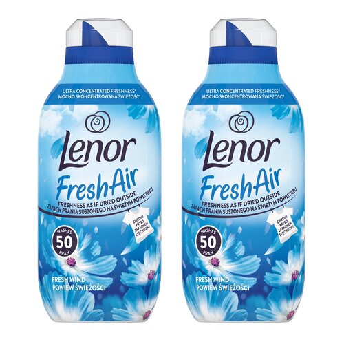 Płyn do płukania LENOR Fresh Air Effect Fresh Wind 2 x 700 ml