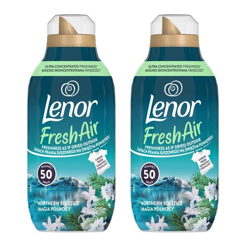 Płyn do płukania LENOR Fresh Air Effect Northern Solsti 2 x 700 ml