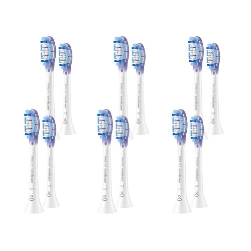 Oryginalne końcówki Philips Sonicare G3 HX9052/87 Miękkie włókna (12 szt.) (Zdrowsze dziąsła)