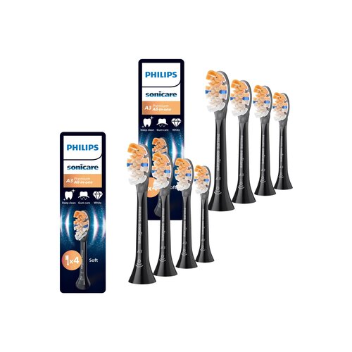 Oryginalne końcówki Philips Sonicare HX9094/88 Miękkie włókna (8 szt.) (Kompleksowa zaawansowana pielęgnacja)