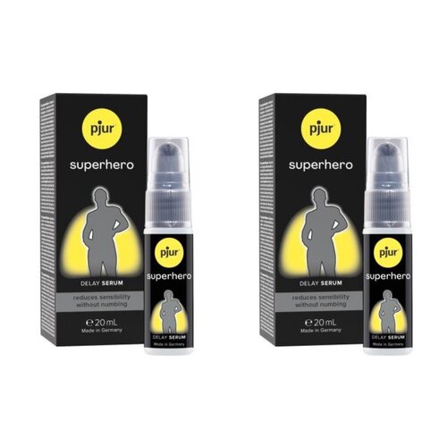 Żel intymny PJUR Superhero Delay 2 x 20 ml