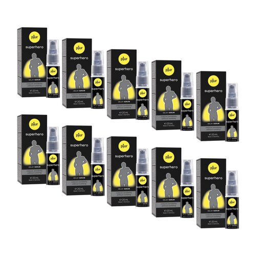Żel intymny PJUR Superhero Delay 10 x 20 ml