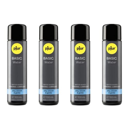 Żel intymny PJUR Basic Water 4 x 100 ml