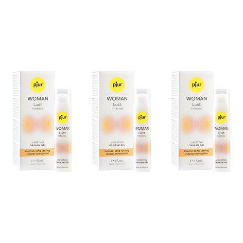 Żel intymny PJUR Woman Lust Intense 3 x 15 ml