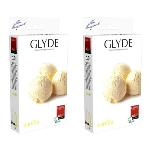 Prezerwatywa GLYDE Vegan Ultra Vanilla-Flavoured (20 szt.)
