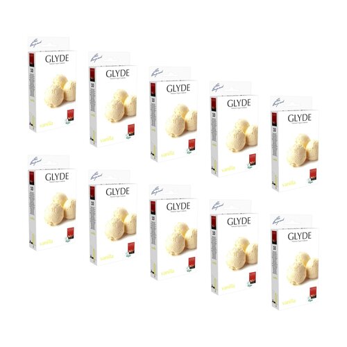 Prezerwatywa GLYDE Vegan Ultra Vanilla-Flavoured (100 szt.)