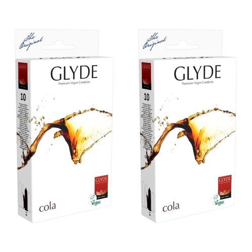 Prezerwatywa GLYDE Vegan Ultra Cola-Flavoured (20 szt.)