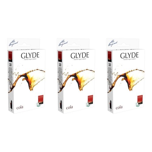 Prezerwatywa GLYDE Vegan Ultra Cola-Flavoured (30 szt.)