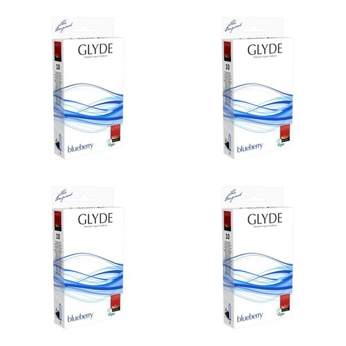 Prezerwatywa GLYDE Vegan Ultra Blueberry-Flavoured (40 szt.)